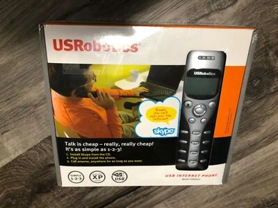 US Robotics USB Internet Phone For Skype USR9601 Make Calls From Computer  - Image 1 of 4