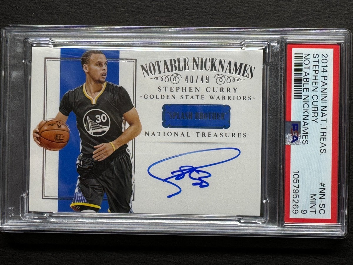 NBAカードStephen Curry auto /49 SSP