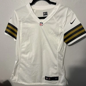 New Orleans Saints Women’s White Nike On Field Jersey Blank Jersey Small NWOT - Picture 1 of 8
