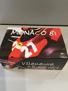 BRUMM S07/26 FERRARI 126 CK TURBO G.P.MONACO'81 1^VILLENEUVE SCALA 1:43 - Foto 1 di 4