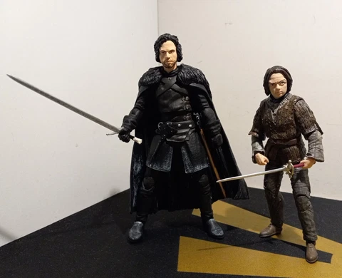 2014 Funko Legacy Collection: Game of Thrones - Jon Snow #1 & Arya Stark #9 Cover