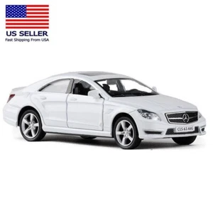 C218 Mercedes-Benz CLS 63 AMG V8 BiTurbo Auto Brandneu Weiß ~1/36 Diecast Modell - Bild 1 von 12