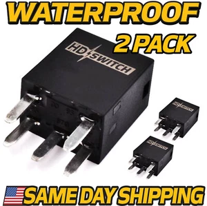 (2 Pack) 12V WaterProof Relay fits John Deere M169838 w/FREE DIELECTRIC - Picture 1 of 4