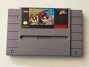 Spider-Man/X-Men: Arcade's Revenge (Super Nintendo, 1992) SNES Authentic Game - Picture 1 of 3
