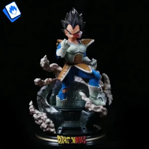 Action Figure Dragon Ball Z Vegeta Scouter Diorama 24cm DA COLLEZIONE Anime - Foto 1 di 6