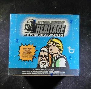 Star Wars: Heritage Movie Photo Cards - Sealed Retail Box - Topps - Picture 1 of 5
