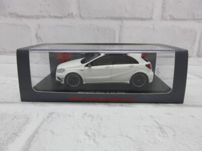 1:43 Spark Model Mercedes-Benz A-Class A45 AMG White Model Car CHN - Image 1 of 4