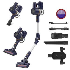 Aspirateur balai sans fil N7 35kPa HEPA 6-en-1 léger 55min 1,2L puissant - Zdjęcie 1 z 6