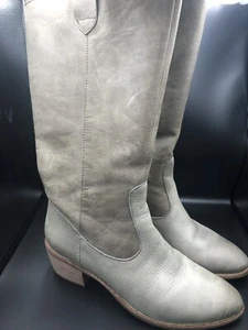 Banana Republic Women’s Boots Leather Calf- High Sage/Slate Sz 8 - Picture 1 of 7