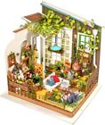 Kit maison miniature en bois, kit maison de poupée à faire soi-même - jardin de Miller, mode échelle 1:24