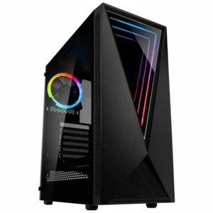 PC-Gehäuse Kolink Void RGB mit Sichtfenster Midi Tower Case Schwarz Window - Bild 1 von 7