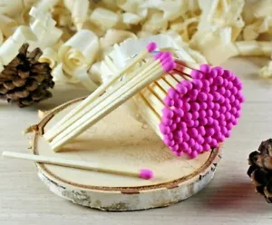 100 Stck. Barbie Pik Spitze Kerzenglas Party Hochzeiten Handwerk Nachfüllstreichhölzer. "3" - Bild 1 von 12