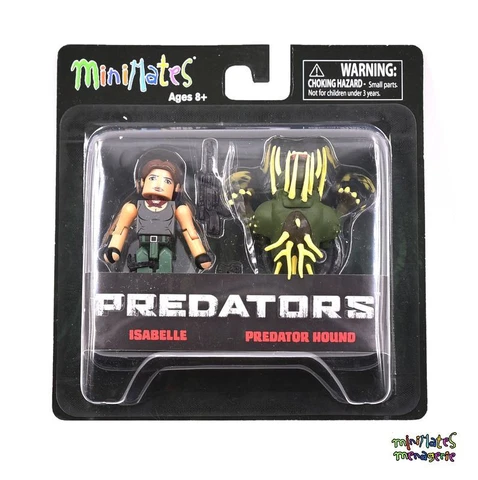 Predator Minimates Series 4 Isabelle & Predator Hound Cover