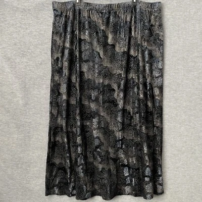 Falda Y2K Caprichosa Celestial Pana Talla 2X Azul Dorado Completo Maxi Hada Oscura Foto 1 de 4