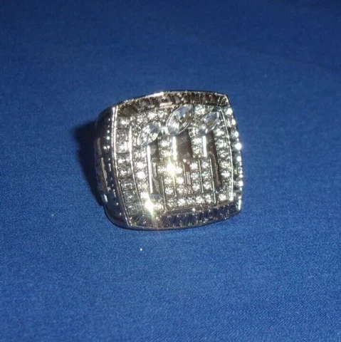 Super Bowl XLII World Championship New York Giants Eli Manning Ring 11 Cover