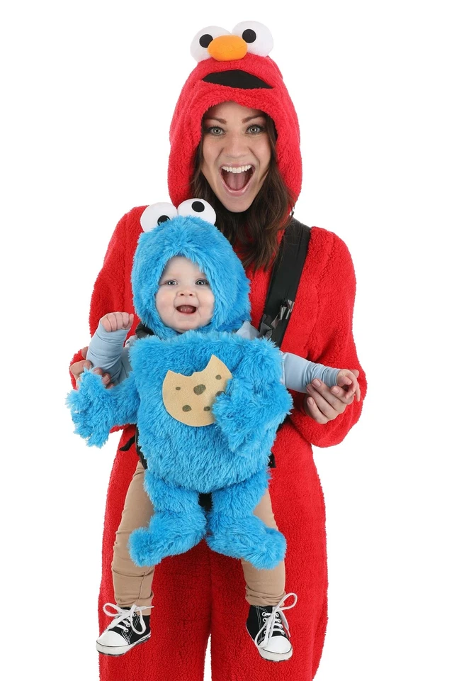 Cookie Monster Cover for Baby Carrier - Image 1 of 1