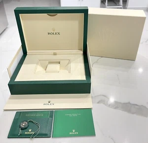 Authentic NEW STYLE ROLEX Platinum DayDate 228206 228348 Watch Box XL 39143.64 - Picture 1 of 12