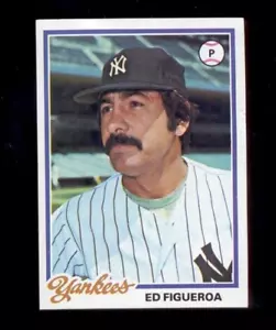 1978 Topps Zest Soap ED FIGUEROA Spanish New York Yankees Card - Picture 1 of 2