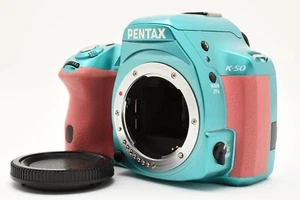 Selten Pentax K-50 16.2 Mp Digital SLR Auftrag Farbe Smaragdgrün Tested #2431815 - Bild 1 von 12