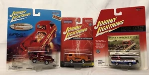 Johnny Lightning Dodge A100 Lot, Little Red Wagon, Dodge Fever, Doug’s Headers - Picture 1 of 12