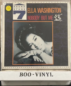 Ella Washington – Nobody But Me Vinyl LP Charley R&B CRB 1144 (1987) EX / VG+ - Picture 1 of 4