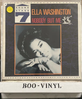 Ella Washington – Nobody But Me Vinyl LP Charley R&B CRB 1144 (1987)  EX / VG+ - Image 1 of 4