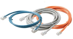 Steren 1 ft Cat5e UTP Patch Cord Blue - Picture 1 of 1