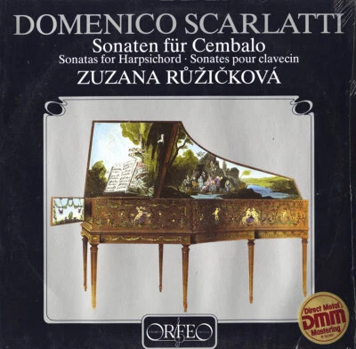 Sealed LP ORFEO S-144851 SCARLATTI 11 Harpsichord Sonatas ZUZANA RUZICKOVA 1984 Foto 1 de 2