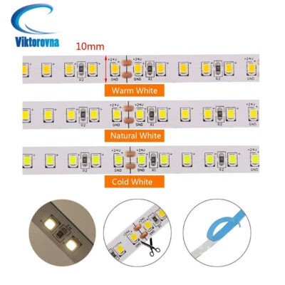DC12/24V 10M 15M 20M SMD 2835 LED Strip 5M 600LED High Brightness LED Strip Lamp - Image 1 of 4