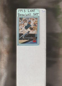 1993 LEAF BASEBALL HAND COLLATED 528-CARD COMPLETE SET W/M.PIAZZA ROOKIE, OTHERS - Picture 1 of 1