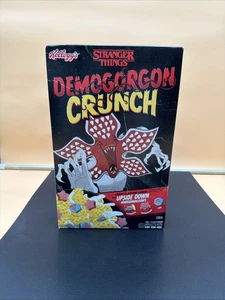 Stranger Things 2025 Demogorgon Crunch Kellogg's Cereal Upside Down Sealed Box - Bild 1 von 6