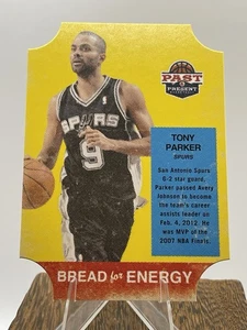 2011-12 Panini Past & Present Tony Parker Bread for Energy #38 San Antonio Spurs - Picture 1 of 2