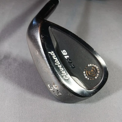 Cleveland CG16 Black Zip Groove Wedge 56* 14 Bounce Sand Wedge RH - Image 1 of 4