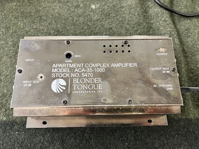 BLONDER TONGUE ACA-35-1000 Apartment Complex Distribution Amplifier - Image 1 of 3