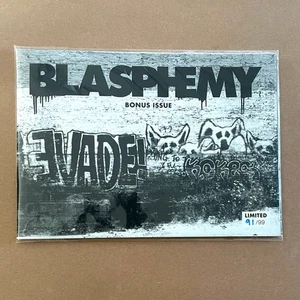 BLASPHEMY Bonus Issue 91/99 Graffiti Zine 90's San Francisco Street Art Magazine - Picture 1 of 3