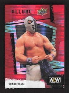 Pres10 Vance 2022 Upper Deck Allure AEW Red Rainbow #28 - Bild 1 von 3