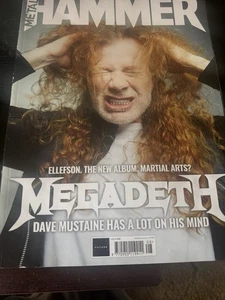 Metal Hammer magazine 2022 Megadeth Dave Mustaine - Foto 1 di 1