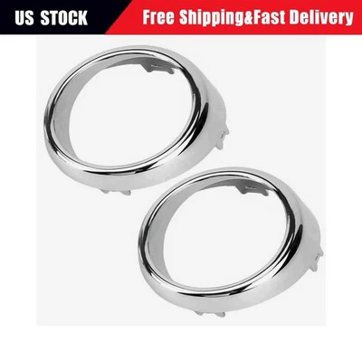 2Pcs Front Bumper Fog Light Bezel Trim L&R For Infiniti G25 G37 Sport 622571MS2A Foto 1 de 4