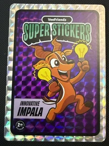 INNOVATIVE IMPALA 2025 VEEFRIENDS SUPER STICKERS MANGA SERIES - Picture 1 of 2