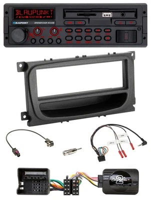 Blaupunkt SD Lenkrad USB Bluetooth DAB Autoradio für Ford C-Max Galaxy Focus ab - Bild 1 von 4