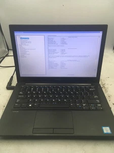 DELL LATITUDE 7280 - BOOTS TO BIOS - INTEL I7 7600U - NO RAM - 12" - READ - BB - Picture 1 of 8