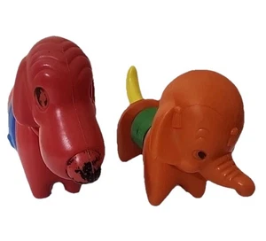 Juguetes Tupperware Zoo-it Animals Tupperware de colección elefante y perro - Imagen 1 de 8