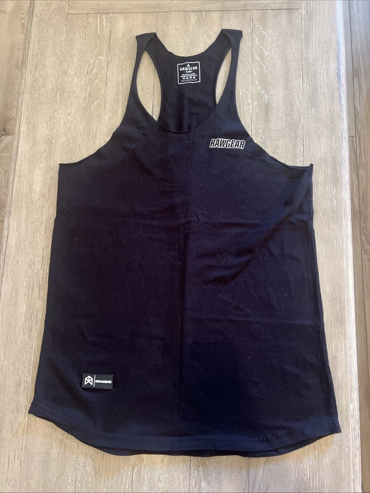 Camiseta sin mangas Rawgear para hombre XL atlética gimnasio entrenamiento muscular camisa equipo crudo Foto 1 de 4