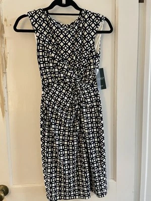 Lauren Ralph Lauren Dress Size 0 Petite Navy - Image 1 of 4