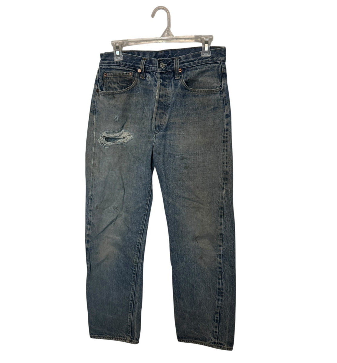 パンツ USED Denime #776 PANT 501 type LEVI'S 501 Jeans Straight Leg Denim W36 L34 BLANK TAB (1746