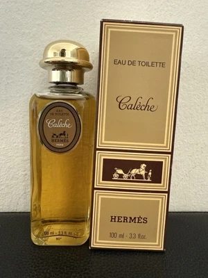 Vintage Hermes Caleche 90 gradi Eau de Toiette Splash 100 ml 3,4 fl. oz REF 5650 - Bild 1 von 4