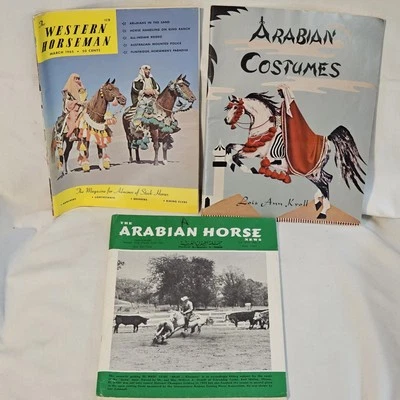 1960s ARABIAN COSTUMES,The Arabian Horse, WESTERN HORSEMAN MAGAZINES - Riders  - Image 1 of 4