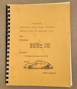 PORSCHE 356A DERWHITE EXPLODED DIAGRAMS B - Bild 1 von 7