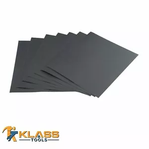 2000 Grit Silicon Wet/Dry Sandpaper 9 x 11 in Sheets Lot of 5-250 Units - Bild 1 von 1