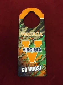 Neu Holz University of Virginia Cavaliers Türschild 4x10 - Bild 1 von 2